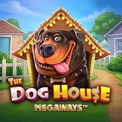 Dog House Megaways slot game tile in the QuinnBet slots lobby