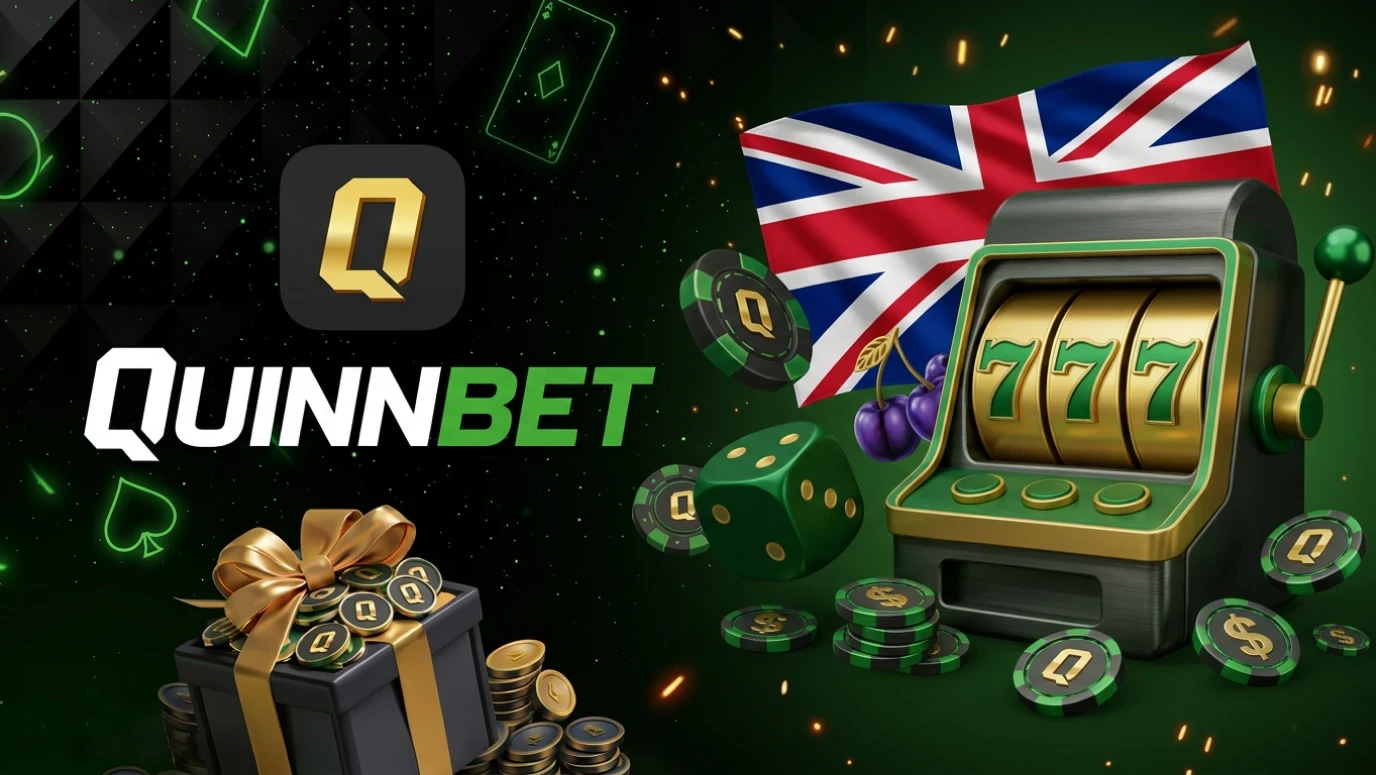 QuinnBet online casino — UKGC and Gibraltar licensed brand interface