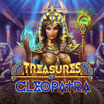 Treasures of Cleopatra Egyptian slot tile at QuinnBet